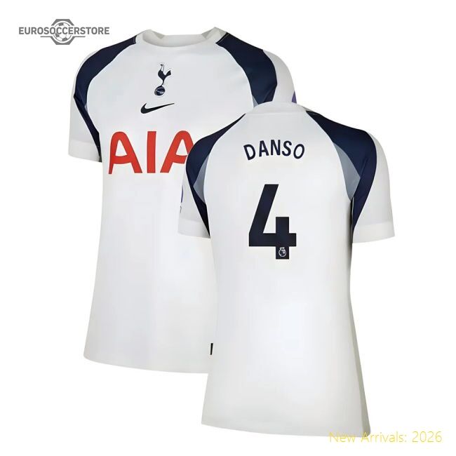 Premium 2025-2026 Tottenham Home Shirt (womens) (danso 4) - Premium