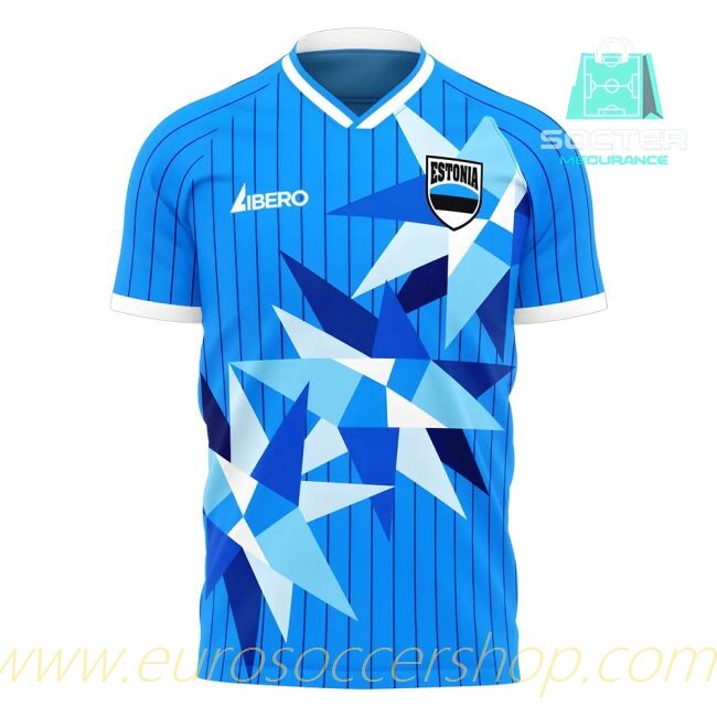2025/26 Campaign Player Version Estonia Home Jersey Libero