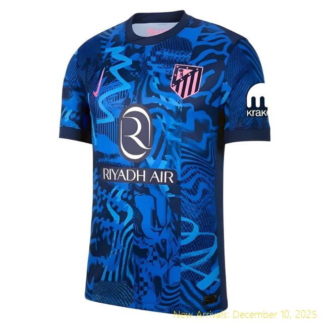 2024-2025 Atletico Madrid Third - Breathable Material - Elite