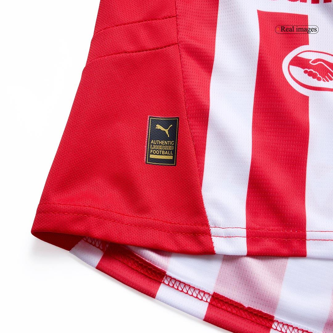 Kid's Chivas Home Soccer Jersey Kit(Jersey+Shorts) 2024/25Authentic Ki