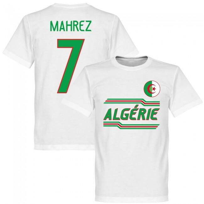 Mahrez 7 Algeria A Team High Performance Home Player Jersey