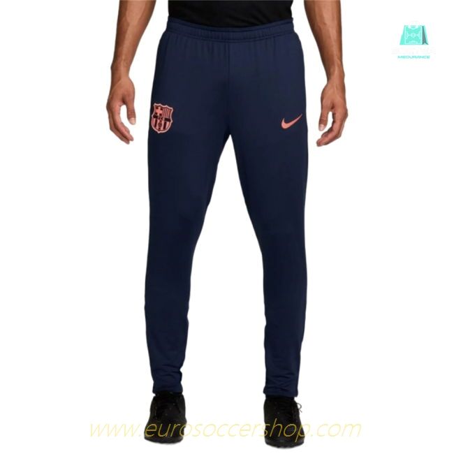 2025-2026 Barcelona Dri-Fit Strike Pants (Navy) - Kids
