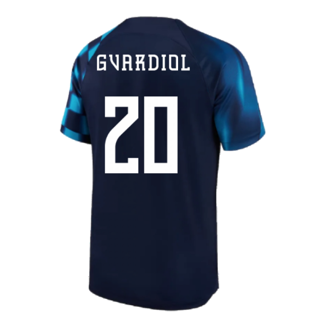 2022-2023 Croatia Football Team Away Strip (Gvardiol 20)