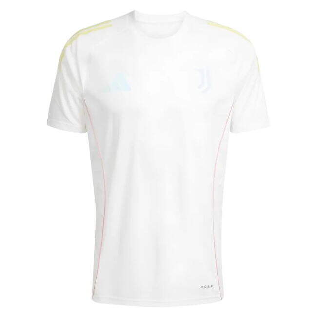 2025-2026 Juve Training Trendy Shirt (White) Antibacterial