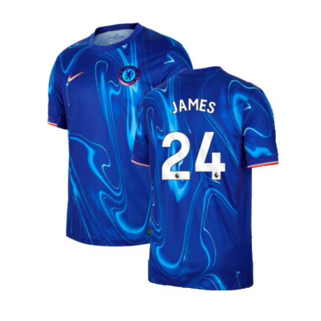 2025 Edition Chelsea Home Soccer Jersey 2024-2025 (James 24)