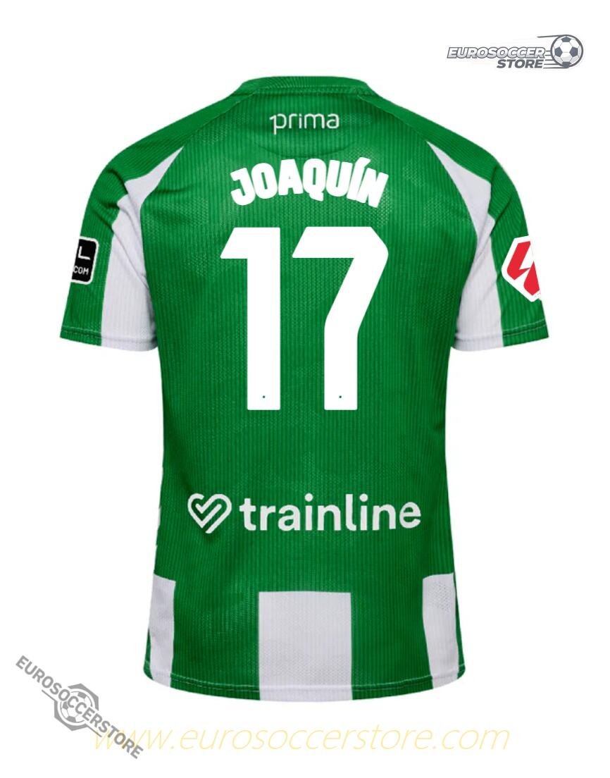 Real Betis 25-26 Season Home Jersey - JOAQUÍN #17
