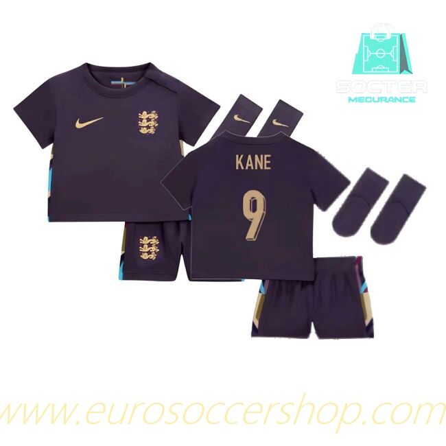 2024-25 Collection England NT Away Football Shirt Kids (Kane 9)