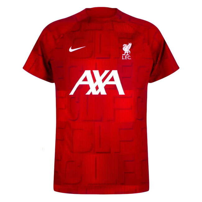 Liverpool Licensed 2023-2024 Liverpool Pre-Match Home Shirt (Red)
