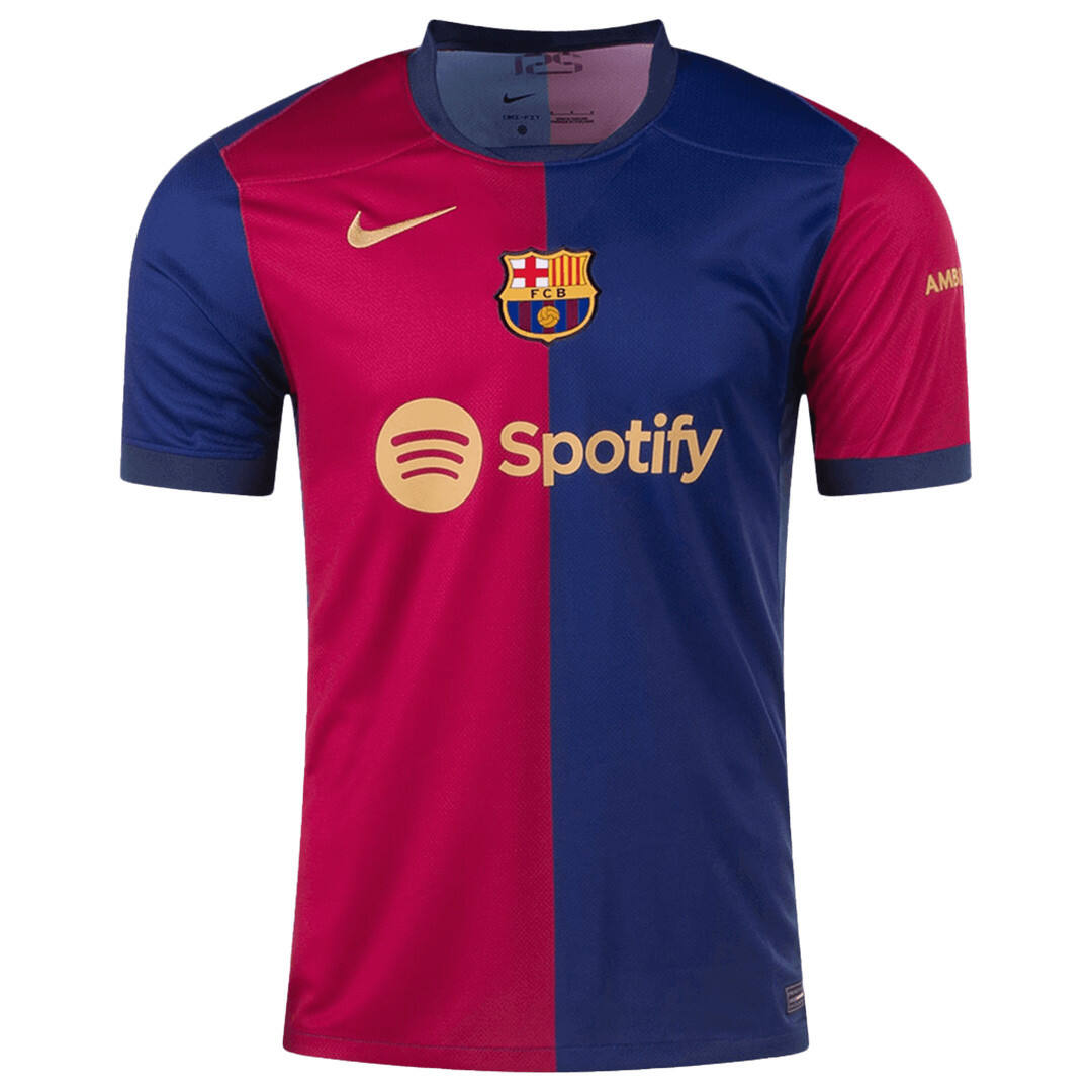 Barcelona 2425 Home Shirt PEDRI 8 - Official Replica 12020