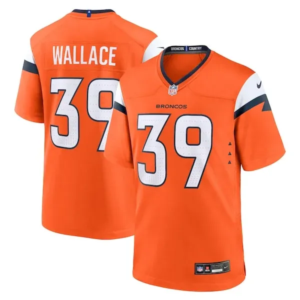None Levi Wallace Game Jersey - Orange | NFL Player Jersey | NFL Footb