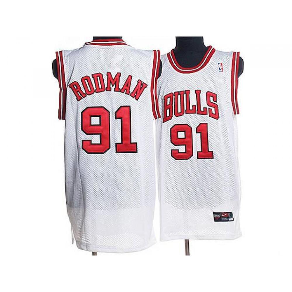 91 Jersey - White - Basketball Fan Gear