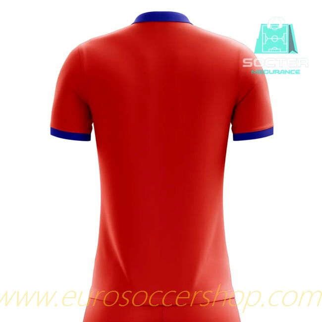 Premium 2025-2026 Season Chile Home Jersey Kids