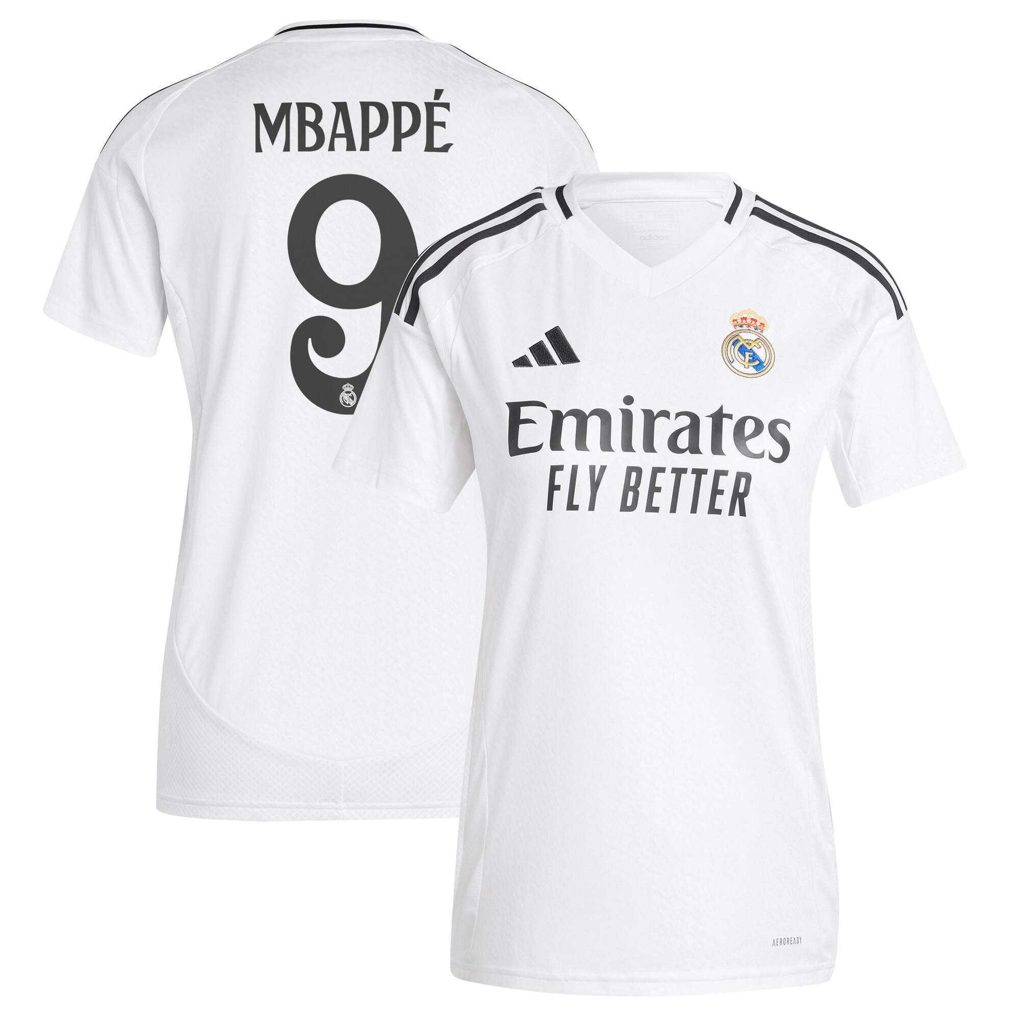 Real Madrid Women's 2024 High-Quality Replica Jersey - Game Jersey