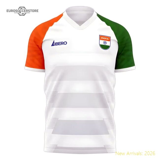 Official India Concept 20252026 Away Kit Lightweight Quickdry
