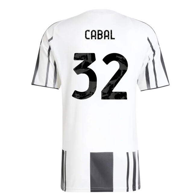 Enthusiastic Juve Juventus Home Shirt Cabal #32 Pro Series 2024-20...