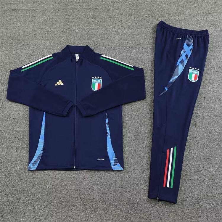 2024 Italy Jacket Suit - Navy Blue - Official Replica 6477