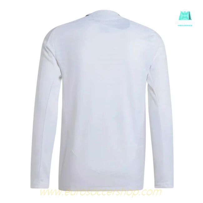 2024-2025 Real Madrid Authentic Long Sleeve Home Shirt