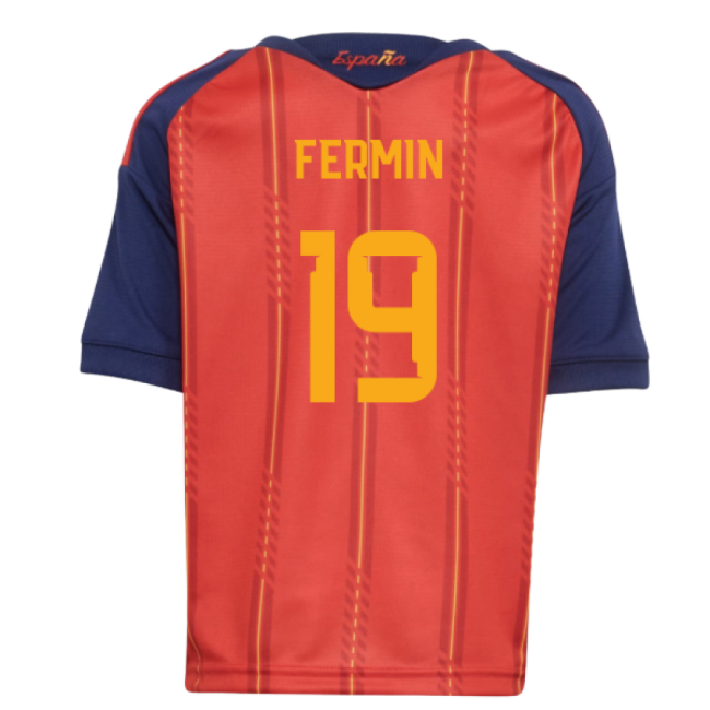 Value Pack Spain 2026-2027 Spain Home Little Kids Mini Kit (Fermin 19)