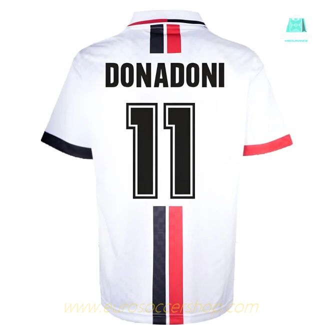 AC Milan 1996 Away Retro Shirt (Donadoni 11)