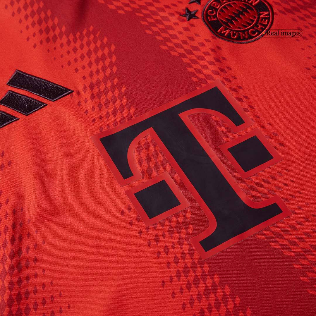Bayern Munich Home Long Sleeve  Soccer Jersey 2024/25 Authentic Kit