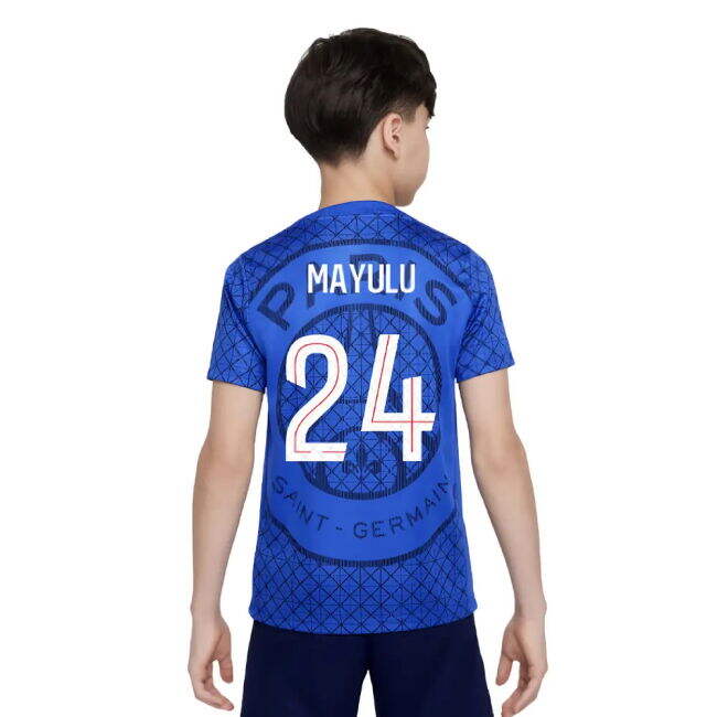 2025-2026 PSG Home Economic Shirt - Kids (Royal) Lightweight