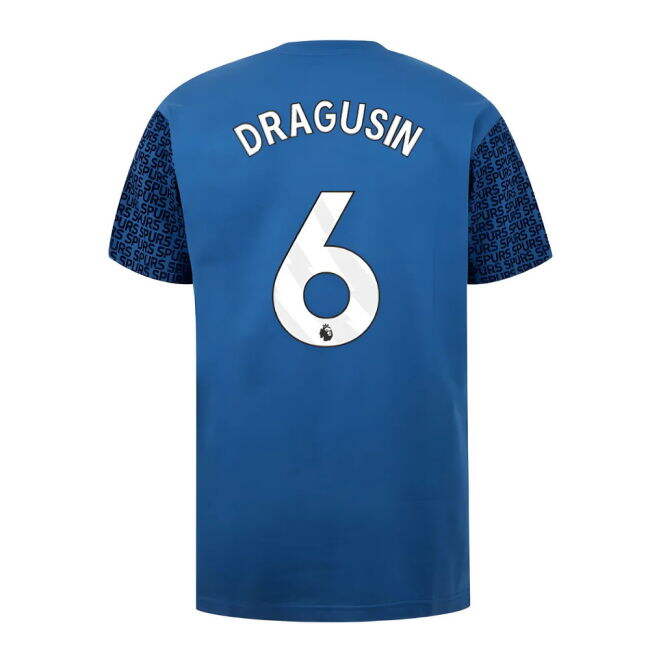 Tottenham Hotspur Graphic T-shirt (Blue) (Dragusin 6)