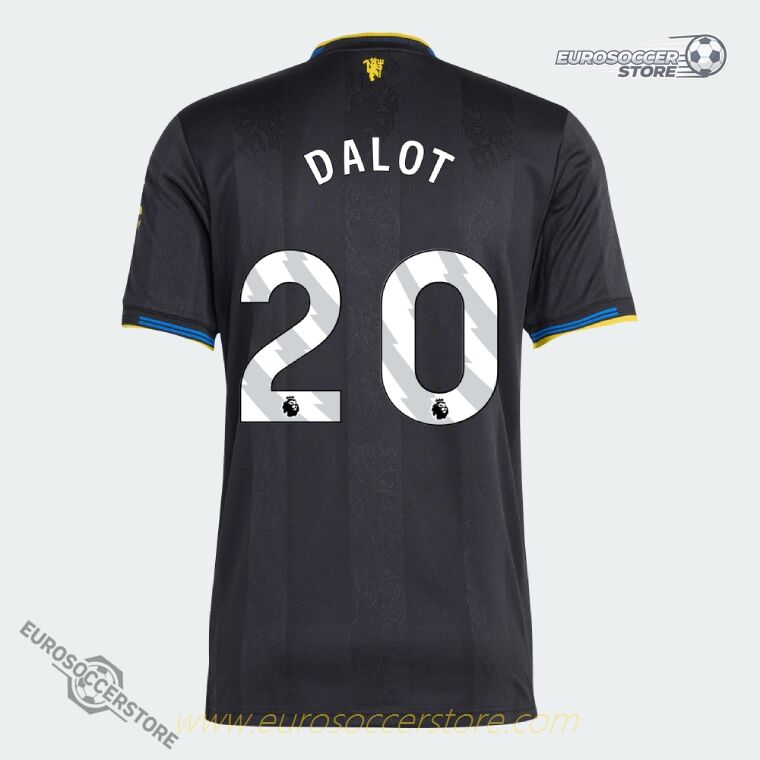 2025-26 Season Manchester United Third Player Version Jersey - DALOT 25
