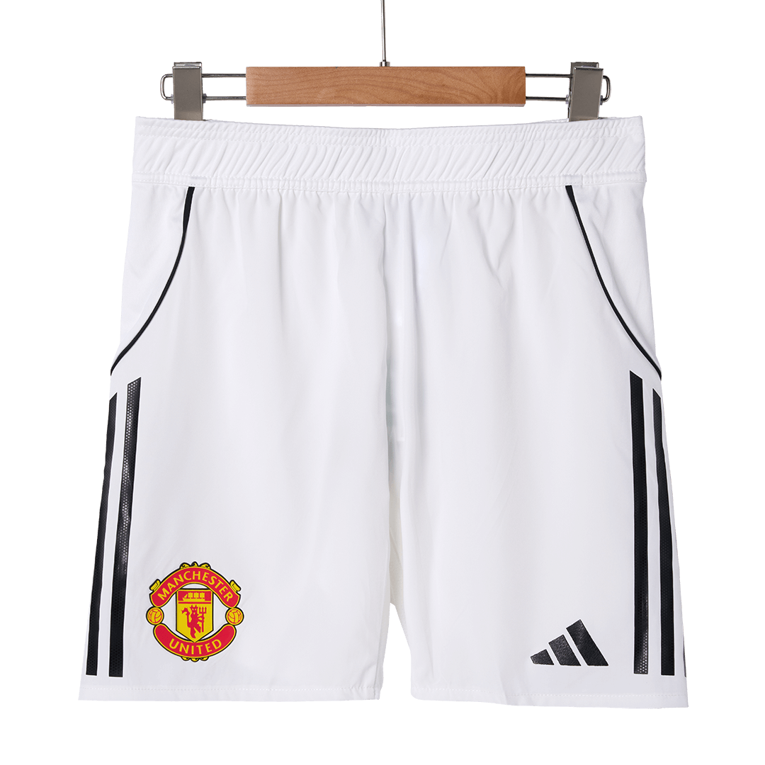 Manchester United Home Authentic Soccer Shorts 2025/26