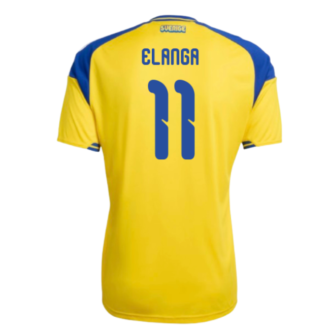 Elanga 11 Match Quality Sweden 2026-2027 Home Uniform
