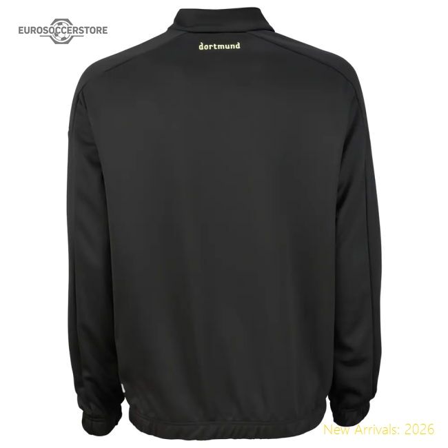 Supporter 2012-13 Borussia Dortmund Half Zip Training Top (Black)