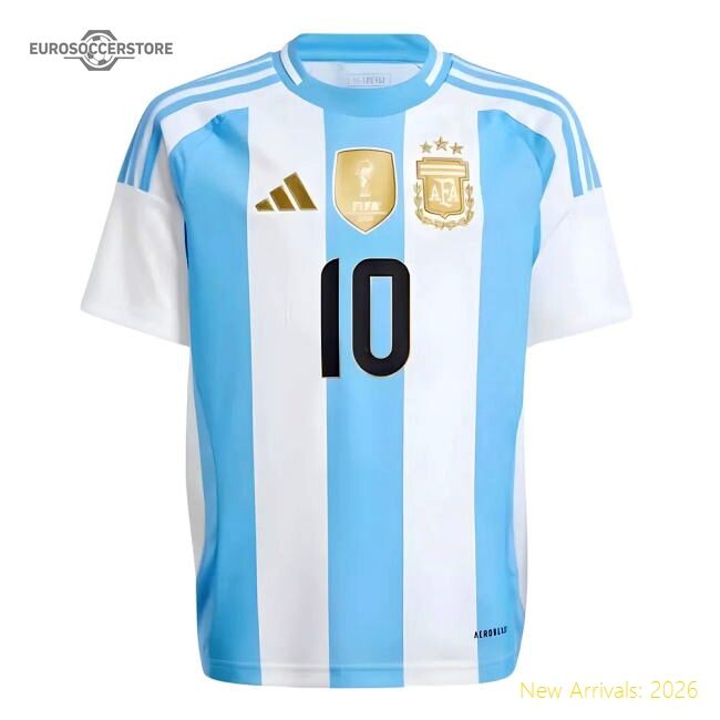 Messi Argentina Jersey - High-performance Blend Construction