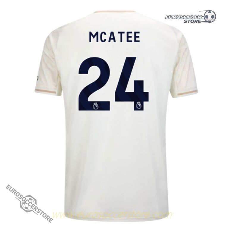 Away Jersey for Nottingham Forest: MCATEE 24, Season 25-26