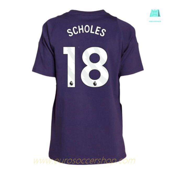 2025-2026 Man Utd Training Tee (Aurora Plum) - Kids (Scholes 18)