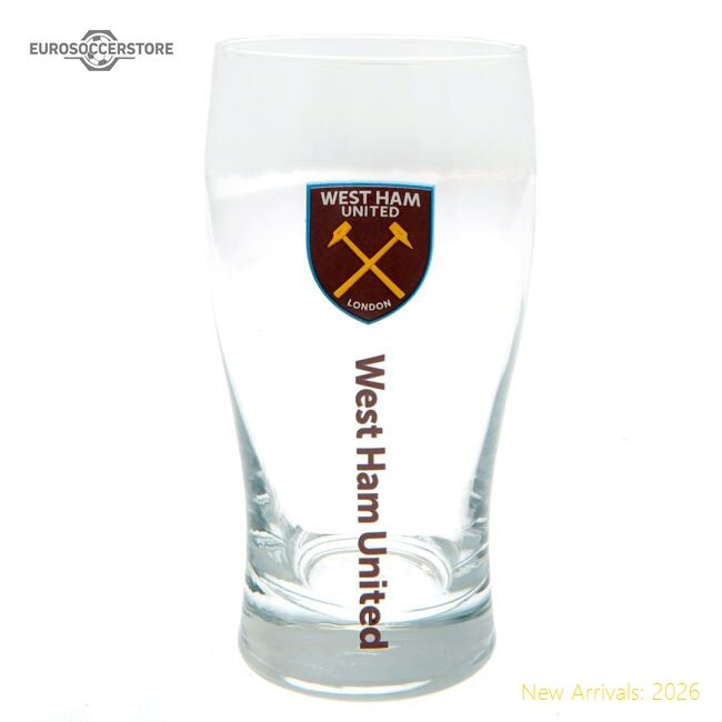 Premium West Ham United Fc Tulip Pint Glass - Reasonable Price