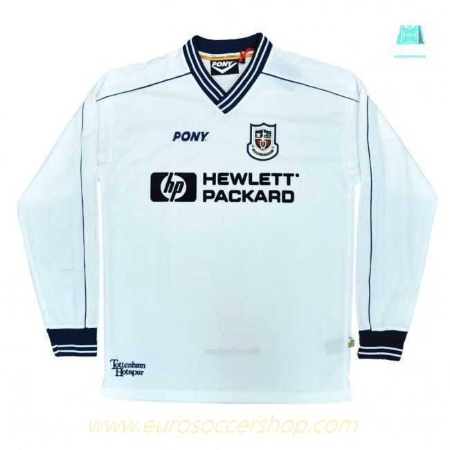 1997-1999 Tottenham Home LS Pony Retro Shirt (Klinsmann 33)
