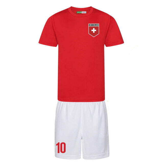 Switzerland A Team Pro Level Home Pro Shirt (1)