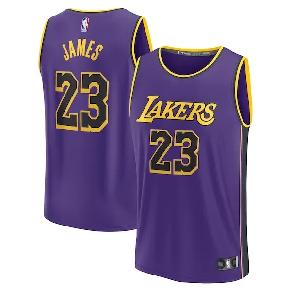 Superior LeBron James LAL NBA Jersey - Team Colors - Licensed Product