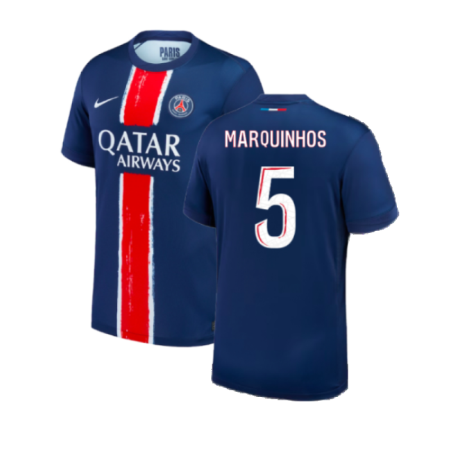 Psg Official 2024-2025 Home Soccer Jersey - French League