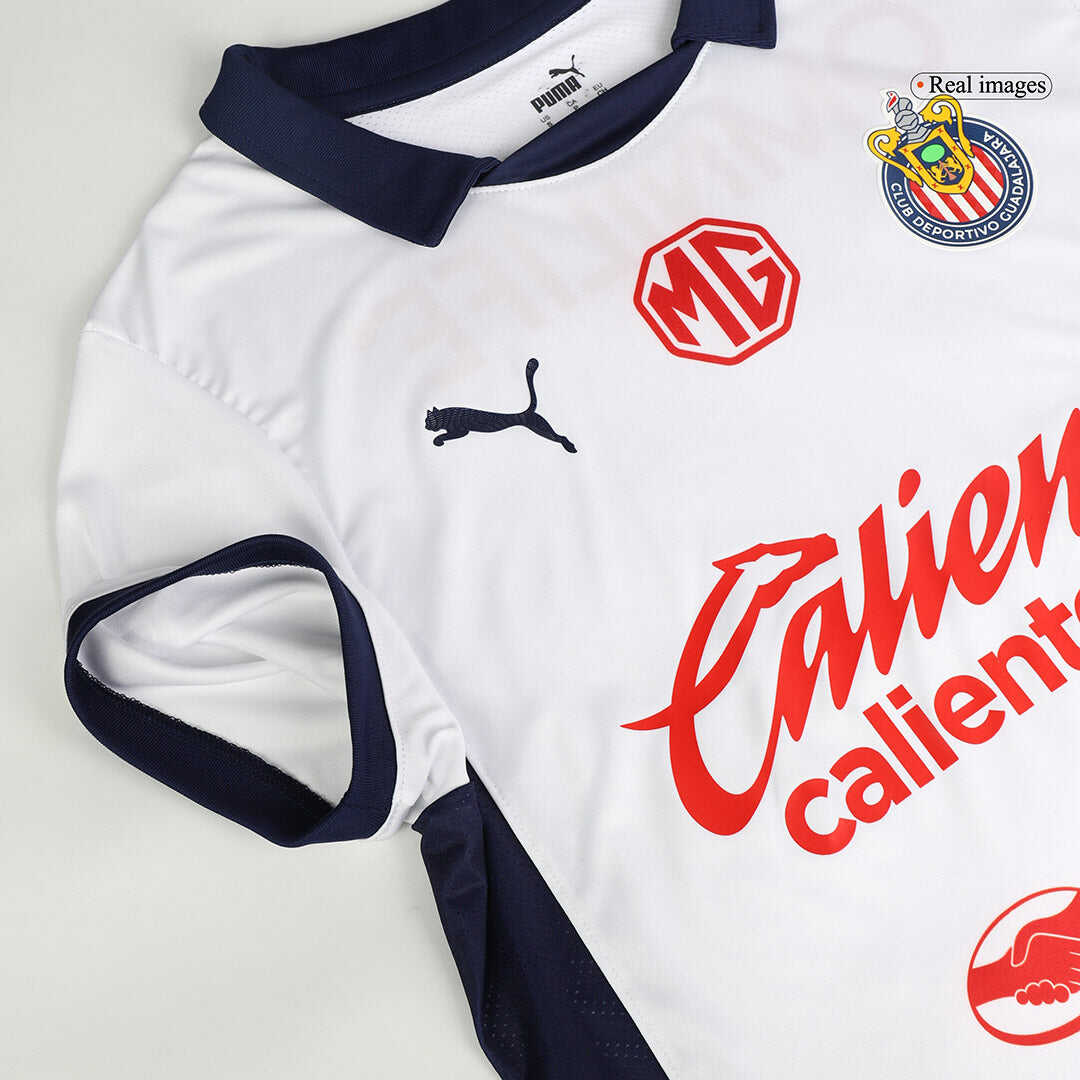 Player Version Chivas Away  Soccer Jersey 2024/25 Authentic Kit