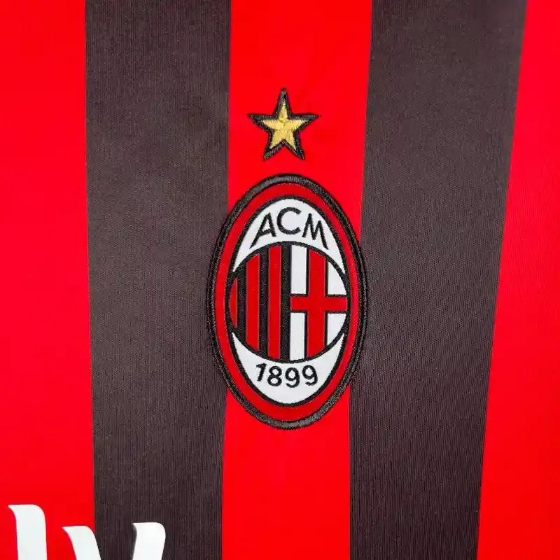2017-2018 AC Milan Jersey retro kit