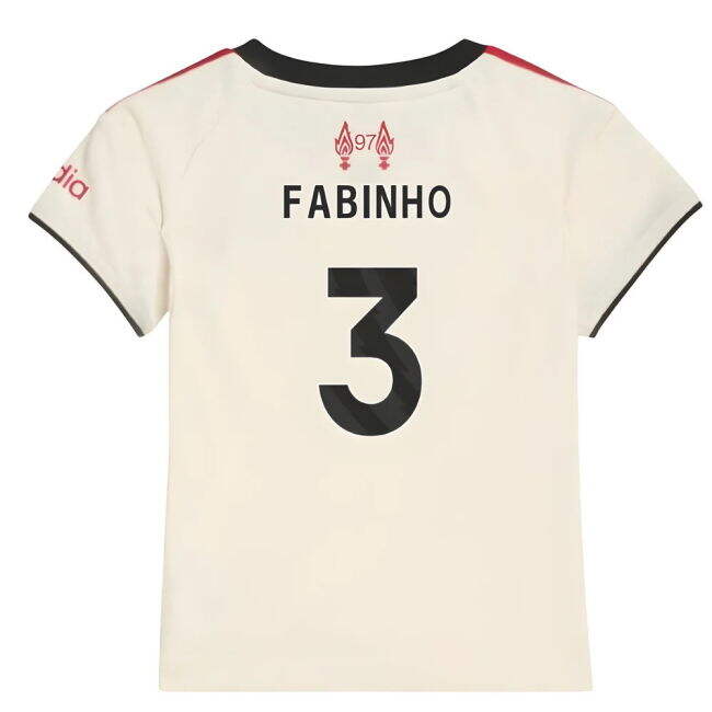 2025-2026 Liverpool Away Baby Kit (Fabinho 3)