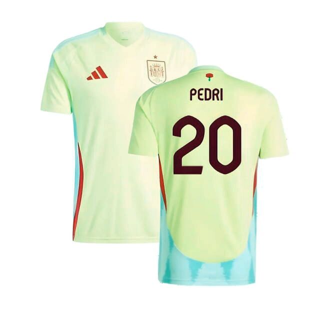 Pedri 20 Spain National Team Top Tier Away Professional Jersey
