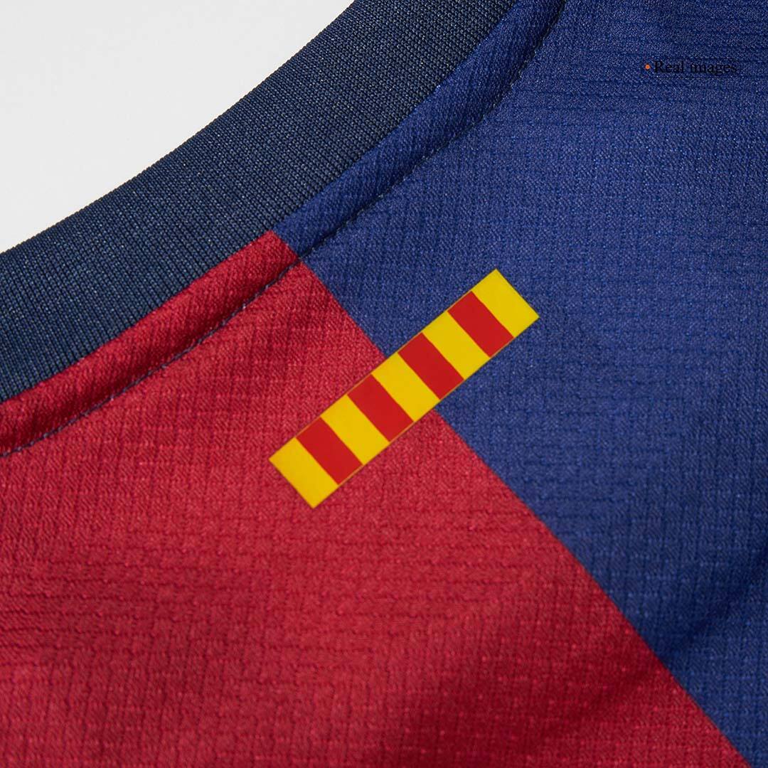 Kid's Barcelona Home Soccer Jersey Kit(Jersey+Shorts) 2024/25 - COLDPL