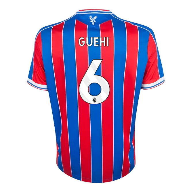 2025-2026 Crystal Palace Home Shirt (Guehi 6)