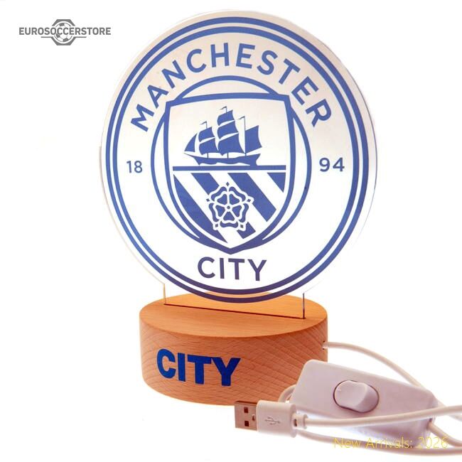 Premium Manchester City Fc Led Crest Light - Premium Quality Football
