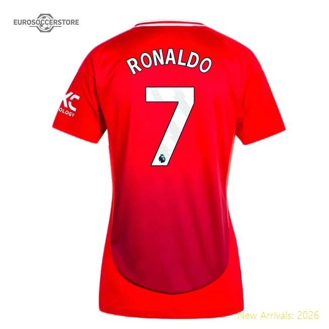 Match-ready Home Premier League Team Ronaldo Jersey 2024-2025
