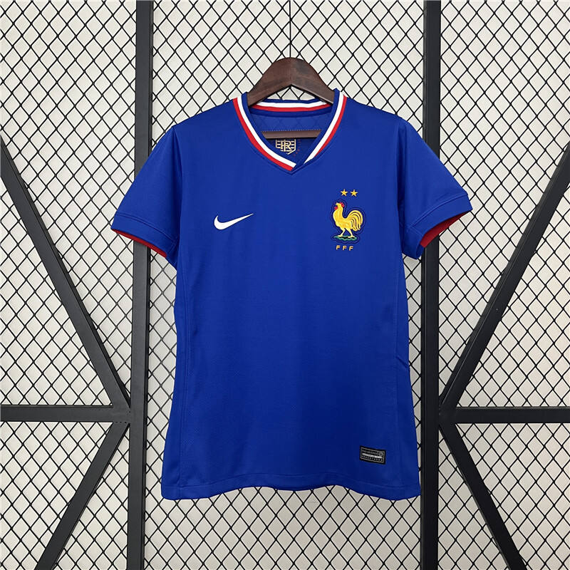 UEFA Euro 2024 France Home Women's Football Shirt Soccer Jersey -