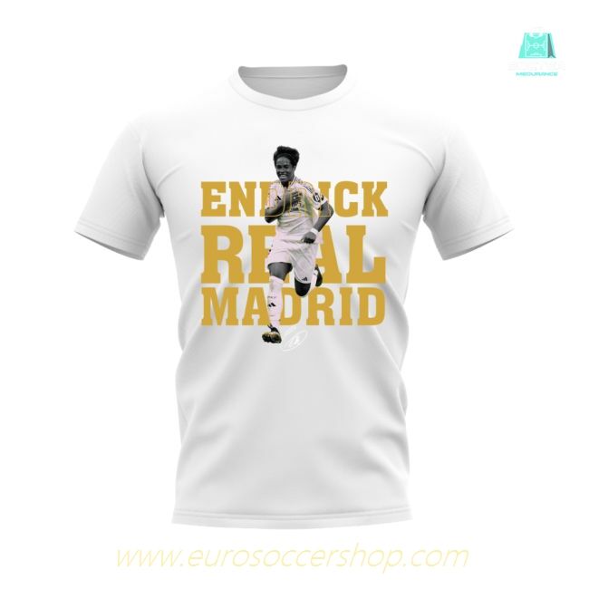 Endrick Real Madrid Player Tee (White)