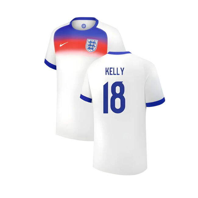 2025 England Womens Team Home Shirt (Unisex) (KELLY 18)