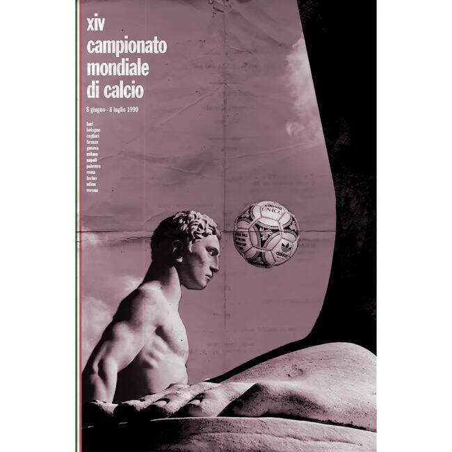 Pennarello World Cup: Italia 1990 - T-Shirt - Red Authentic